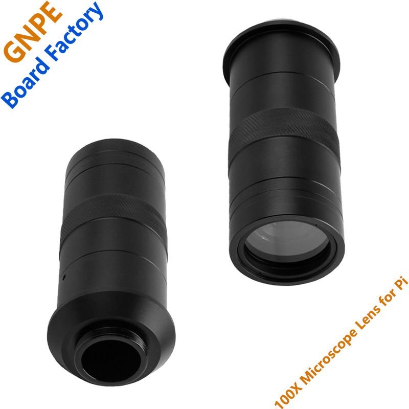 Raspberry Pi Hq Camera Microscope Lens - Obiektyw mikroskopu przemysłowego 100X Mocowanie C/CS