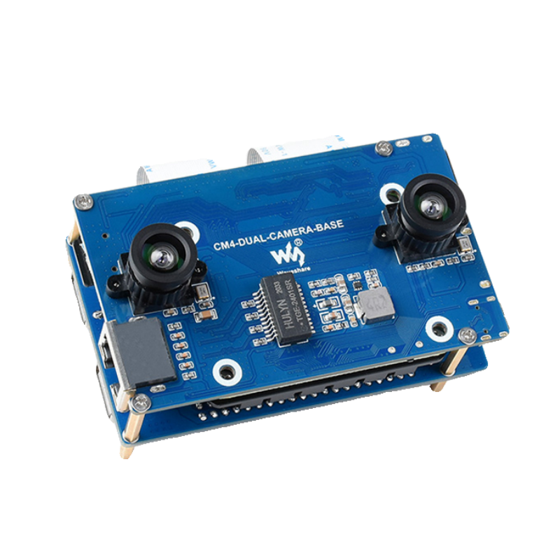 Raspberry Pi Compute Module 4 Dual Camera Board - Gorąca oferta: Płytka rozszerzeń z podwójną