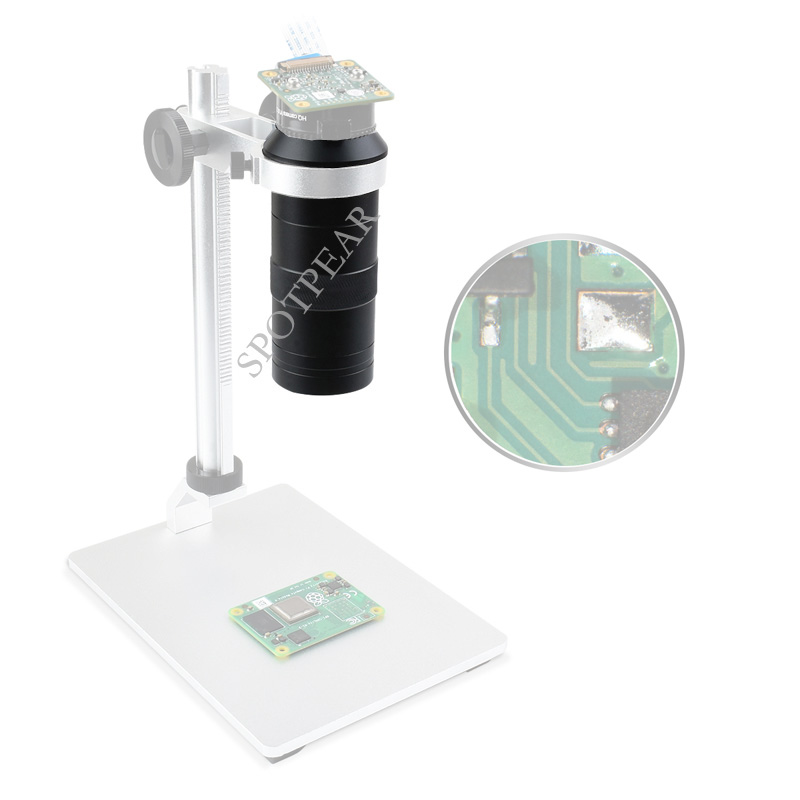 Obiektyw mikroskopowy Raspberr – Raspberry Pi Hq Camera Microscope Lens recenzja i cena